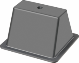 Roof Topper 5 Inch Wide Base, 4 Inch High, UV Recycled Plastic