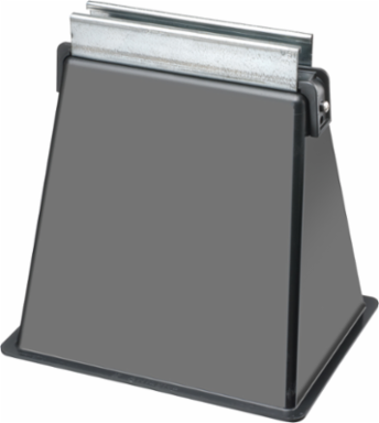 Roof Topper 9 Inch Wide Base, 12 Inch High, Black, 1,000lbs Load Rating