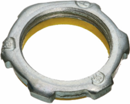 Steel Sealing Locknut 1 Inch with PVC Molded Seal, Silver, UL/CSA