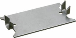Safety Plate 16 Gauge Steel 1-1/2 Inch x 2-3/4 Inch Protects Wire