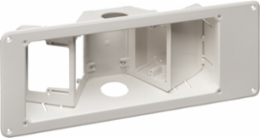Plastic Recessed TV Box 3-Gang 17 Inch Width 7 Inch Height with Grounding Clip