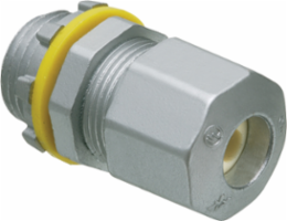 Zinc Die-Cast 3/4 Inch UF Connector, 0.198 lbs, UL Listed, Cable Range 14/3-10/2