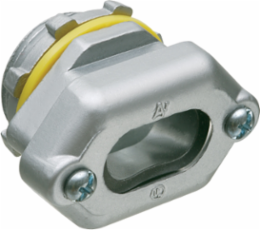 Zinc Die-Cast 1 Inch Twin Screw Service Entrance Cable Connector, Gland Type