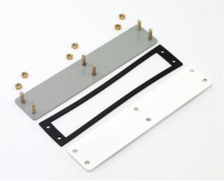 10.5BAP - Eaton B-Line series free standing enclosure accessories,used to cover cut-outs in flange or center post