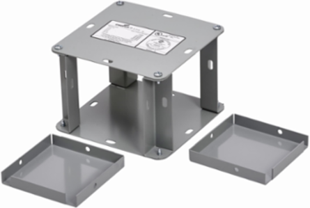 Wireway Cross Fitting, Lay-in, NEMA 1, Galvanized Steel, 10 Inch x 10 Inch x 10 Inch