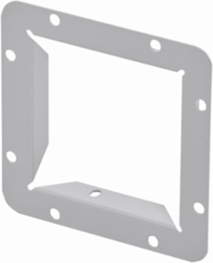 Wireway End Flange, NEMA 1, Steel, 12 Inch x 12 Inch, UL Listed