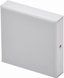 Wireway End, No Knockout, NEMA 1, Steel, 12 Inch x 12 Inch