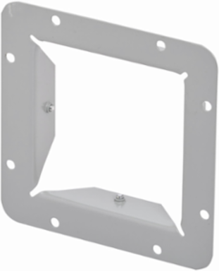 Wireway End Flange, NEMA 1, Steel, 12 Inch x 12 Inch, UL Listed