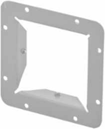 Wireway End Flange, NEMA 1, Steel, 12 Inch x 12 Inch, UL Listed