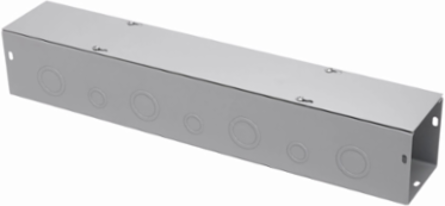 G Wireway 12 Inch Height, 72 Inch Length, 12 Inch Width, 14 Gauge Steel, NEMA 1