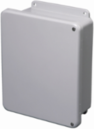JIC Panel Enclosure 17.53 Inch Height, NEMA 4X, Wall Mount, Fiberglass