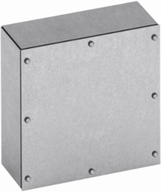 Type 3/3R Junction Box, 20 Inch Height, 16 Inch Width, Galvanized Steel