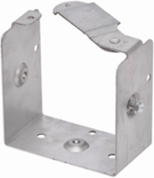 Wireway Connector NEMA 1 Galvanized Steel 2.5 Inch x 2.5 Inch Adapter Style