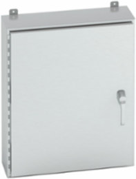 Wall Mounted Panel Enclosure, 24 Inch Height, 20 Inch Width, NEMA 4X, Hinged Cover