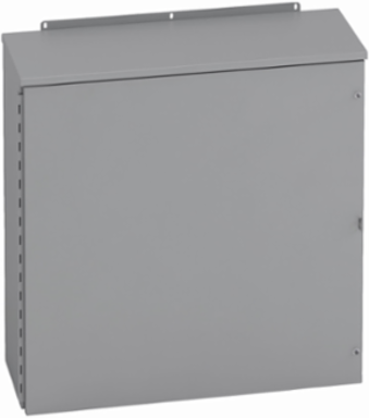 Type 3/3R Panel Enclosure, 24 Inch Height, 10 Inch Depth, NEMA 3R, Carbon Steel