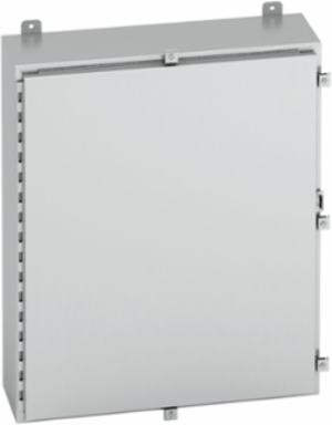 Wall Mounted Aluminum Panel Enclosure, 42 Inch Height, 30 Inch Width, NEMA 4X, Hinged Door