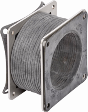 Stainless Steel Flexible Fitting, NEMA 4X, 4 Inch x 4 Inch, UL Listed