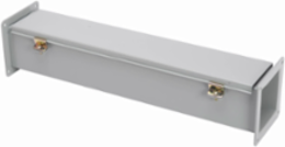 12FW Wireway 4 Inch Height, 48 Inch Length, Hinged Cover, Steel, NEMA 12