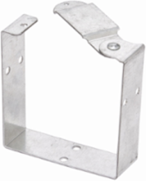 Wireway Connector, NEMA 1, Galvanized Steel, 4 Inch x 6 Inch, UL Listed