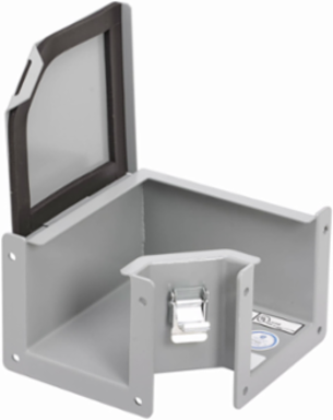 Wireway Elbow Fitting, 90 Top Opening, Steel, 6 Inch x 6 Inch, NEMA 12