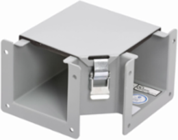 Wireway Elbow Fitting, 90 Top Opening, Steel, 6 Inch x 6 Inch, NEMA 12