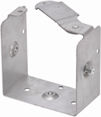 Wireway Connector, Universal Style, NEMA 1, 5.9 Inch x 6 Inch, Galvanized Steel