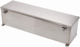 4XSWT Wiring Trough, 6 Inch Height, 48 Inch Length, 6 Inch Width, 14 Gauge