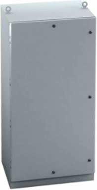 Ground Mounted Panel Enclosure 72 Inch x 18 Inch x 24 Inch NEMA 4 Carbon Steel