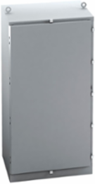 Ground Mounted Panel Enclosure, 72 Inch Height, 25 Inch Width, Carbon Steel, NEMA 4, UL 50