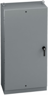 Ground Mounted Enclosure 72 Inch Height, 30 Inch Length, NEMA 4, Carbon Steel