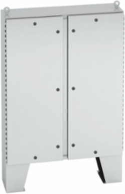 Ground Mounted Panel Enclosure, 72 Inch Height, 60 Inch Width, NEMA 4
