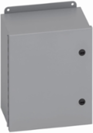 JIC Panel Enclosure, 8 Inch Height, 6 Inch Length, NEMA 4, Hinged Cover