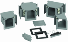 Wireway System Adapter, NEMA 12, Steel, 8 Inch x 8 Inch