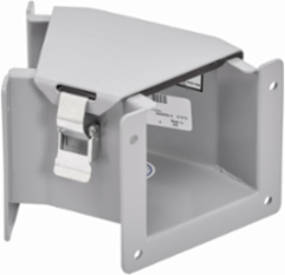Wireway Elbow Fitting, 8 Inch x 8 Inch, 90 Top Opening, NEMA 12, Steel