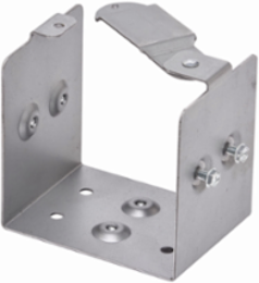 Wireway Connector, NEMA 1, Galvanized Steel, 8 Inch x 8 Inch