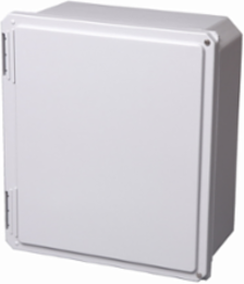 Medium Single Door JIC Panel Enclosure, NEMA 4X, 9.39 Inch Height, 9.76 Inch Width, Fiberglass