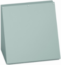 Medium Single Door Consolet Enclosure, 12 Inch Height, 24 Inch Width, NEMA 12, Carbon Steel