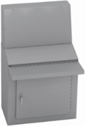 Console Enclosure - NEMA 12, 24 Inch Width, 50 Inch Height, White Enamel