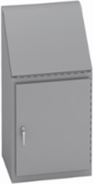 Console Enclosure 48 Inch Height, 36 Inch Width, NEMA 12, Carbon Steel, Key Locking
