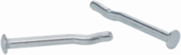 Carbon Steel Rod Hangers, 1/4 Inch Diameter, 1 Inch Length, UL Listed