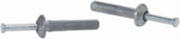 Drive Nail Anchor, Zinc Alloy, 3/16 Inch x 7/8 Inch Shank, 145 lb Tension Capacity