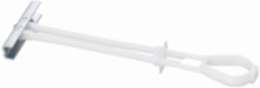 Plastic Hollow Wall Anchor, 0.1875 Inch Diameter, UL Listed, Steel, 0.04 lb