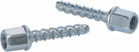 Steel Rod Hanger, Zinc Plated Carbon Steel, 3/8 Inch Rod Size, UL Listed