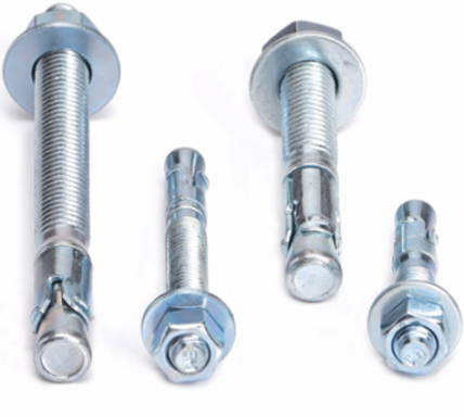 Stainless Steel Wedge Anchor, 3/8 Inch x 3 Inch, UL Listed, Heavy Duty