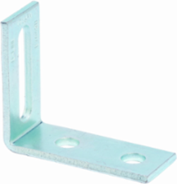 Three Hole Adjustable Corner Angle Fitting 4.12 Inch x 4.12 Inch x 1.62 Inch Steel