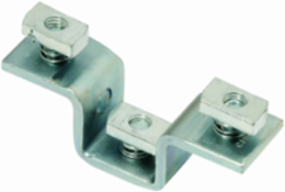 Five Hole U Support Pre-assembled Steel, 1.62 Inch Height, 5.43 Inch Length, DURA GREEN