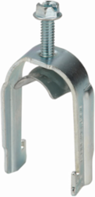Conduit Strut Mounting Bracket 1 Inch x 1 Inch, 300 lbs Load Capacity, Pre-Galvanized