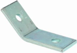 Stainless Steel Type 316 Strut Fitting, 1.62 Inch Height, 2.35 Inch Width, 4.483 Inch Length