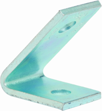 Steel Two Hole Closed Angle Fitting, 1.62 Inch Height, 4.48 Inch Length, 2.35 Inch Width