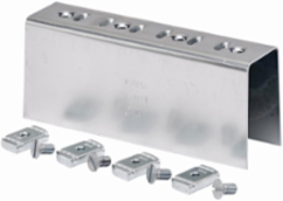 Four Hole Splice Clevis, Steel, 1.62 Inch Height, 7.24 Inch Length, 1.68 Inch Width